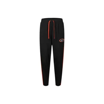 Nike Knitted Sports Pants Men's Black Orange