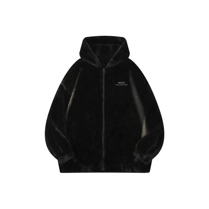 Qnxeey Velvet Jackets Unisex-0