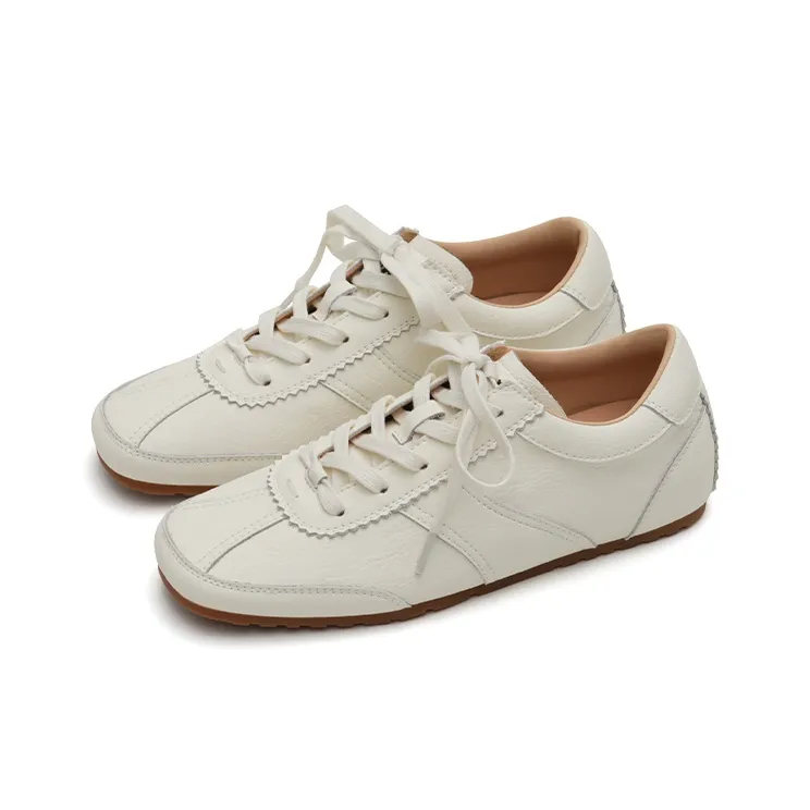 MASOOMAKE German Army Trainers Lightweight Low Top Casual Shoes Women's-1