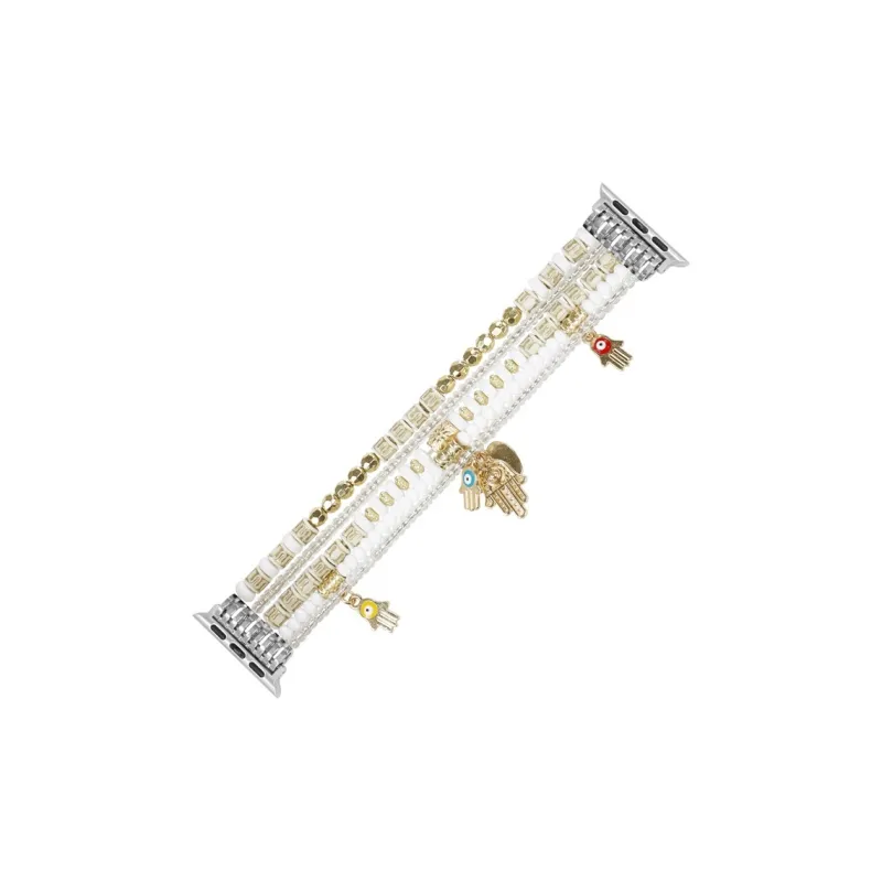 Akkerds Apple Compatibility Watch Band 130mm 46mm Bead Material-1