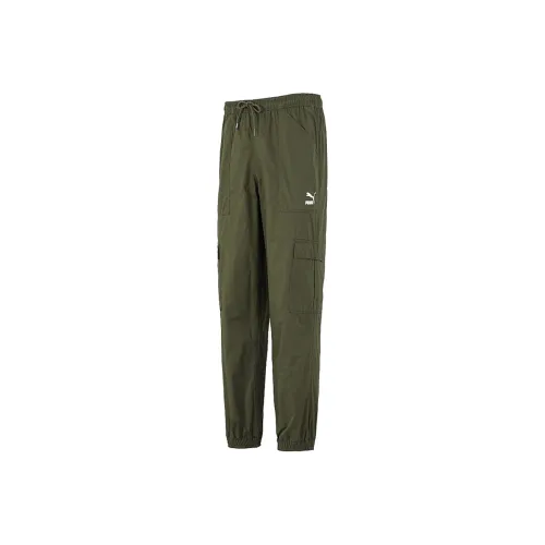 PUMA Cargo Pants Men Army Green