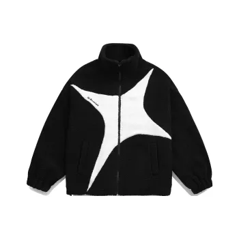GUUKA TECH Velvet Jackets Unisex Black