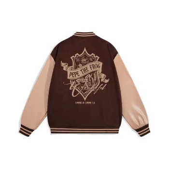Pepe The Frog Baseball Jacket Unisex