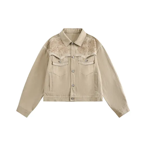 DOH STORE Jackets Coats Unisex Khaki