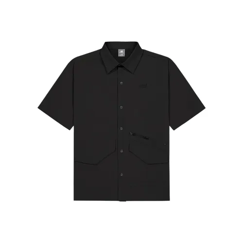 New Balance Shirts Men Black