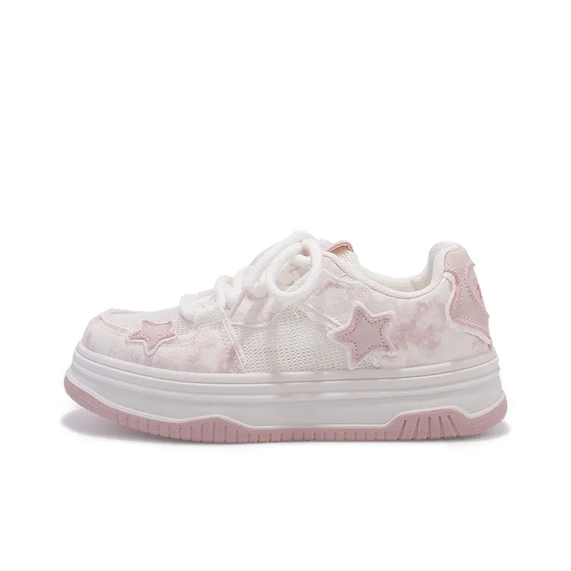 UNIITY Low Top Skateboard Shoes Women's Pink-1