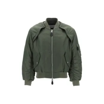 Alexander McQueen Zip Up Bomber Jacket