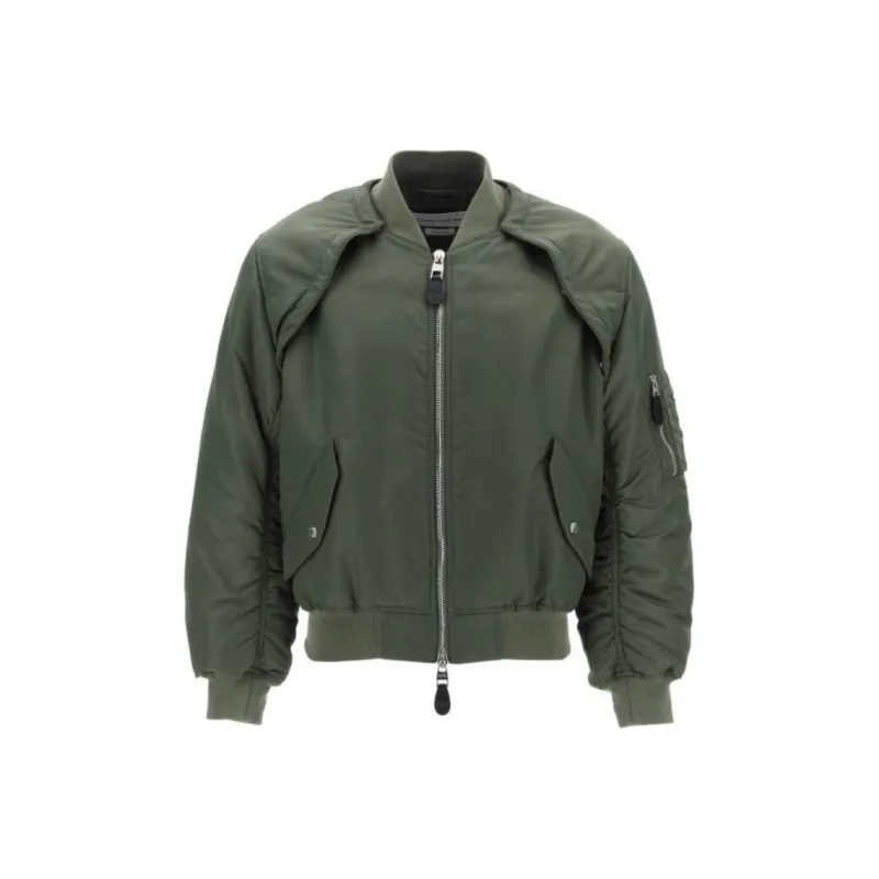 Alexander McQueen Zip Up Bomber Jacket-0