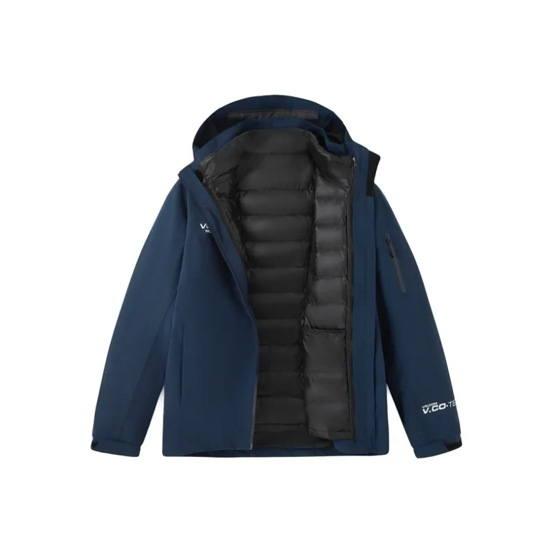 VOLCOM Breathable Water Repellent Windbreaker Jacket Unisex-3