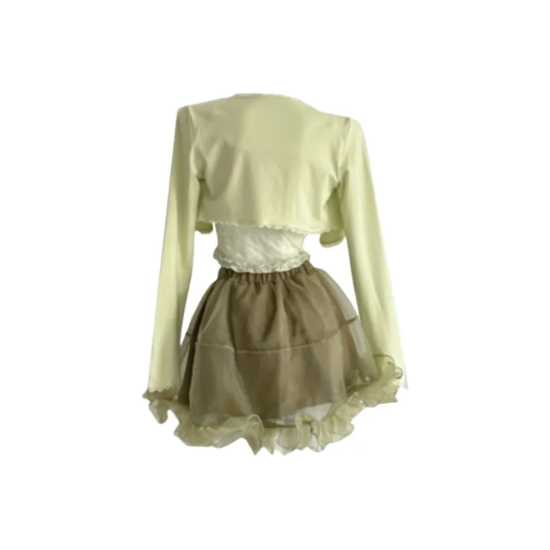 ARIADNAW STUDIO Skirt Set Women's Green-1