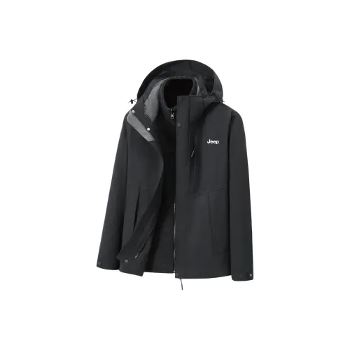 Jeep Hiking Outdoor Hiking Urban Living/Travel/Commuting Windproof And Warm Water Repellent Windbreaker Jackets Unisex