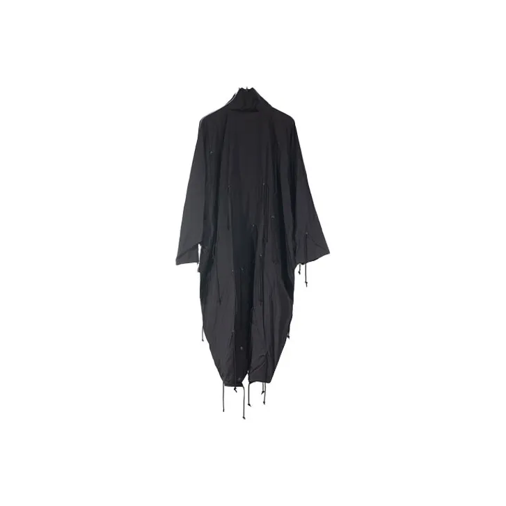Yohji Yamamoto Trench Coats Unisex Black-0
