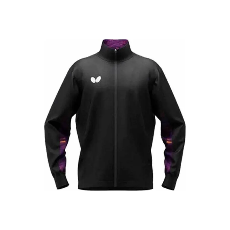 Butterfly Jackets Coats Unisex Purple-0
