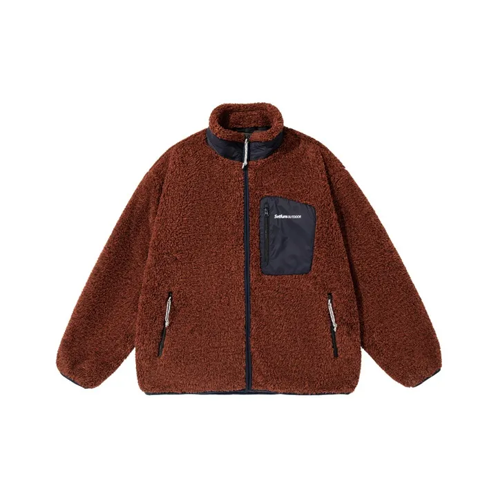 SET FUNS Velvet feel Coat Unisex-0