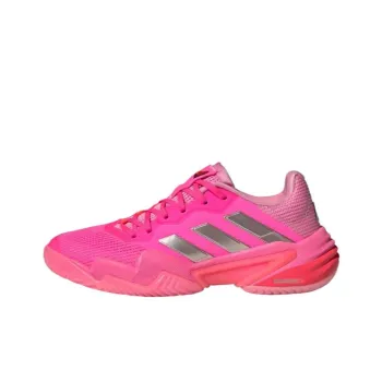 Adidas Barricade 13 Low Top Tennis Shoes Women's Bright Pink