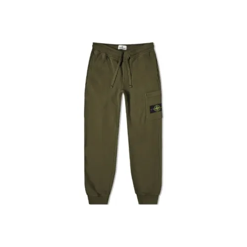 STONE ISLAND Cargo Pants Men's Dark Green