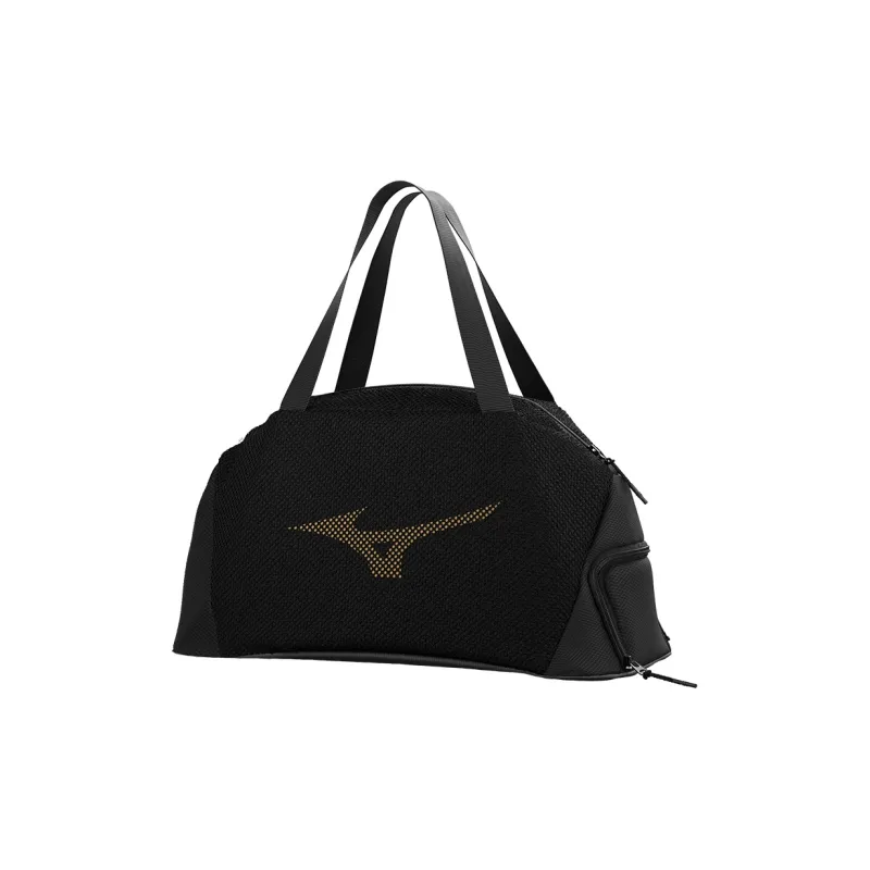 Mizuno Polyester Gym Bag Travel Bag Swim Bag Large Size Unisex Black/Blue/Yellow/Yellow Green-0