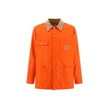 JUNYA WATANABE X Carhartt Logo Patch Buttoned Jacket