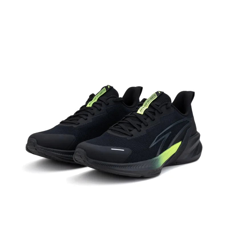 Anta Slip Resistant And Breathable Low Top Training Physical Fitness Test Physical Exam Running Shoes Men's Black-1
