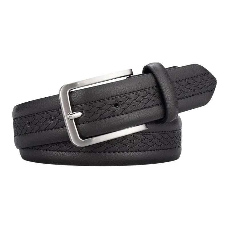 JEANSWEST PU Leather Belts Men's 3.4CM-7