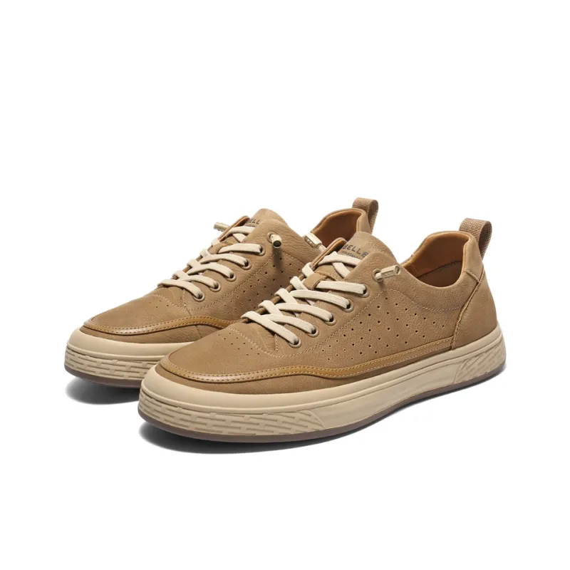 BELLE Anti Slip Wear Resistant Low Top Skateboard Shoes Men's-14