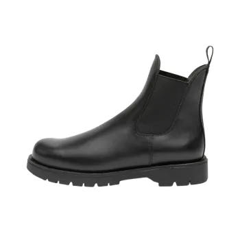 KLEMAN CLEON MANUFACTURE TONNANT Short Chelsea Boots 2.5cm Unisex Black
