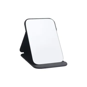 Sweet Pillow House Portable HD Foldable PU Leather Minimalist Style Large Size Premium Mirror