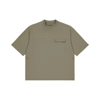 New Balance MET 24 T Shirt Men's Medium Brown Gray