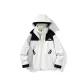 Ivory White (Thickened and Fleece-Lined 3-in-1)