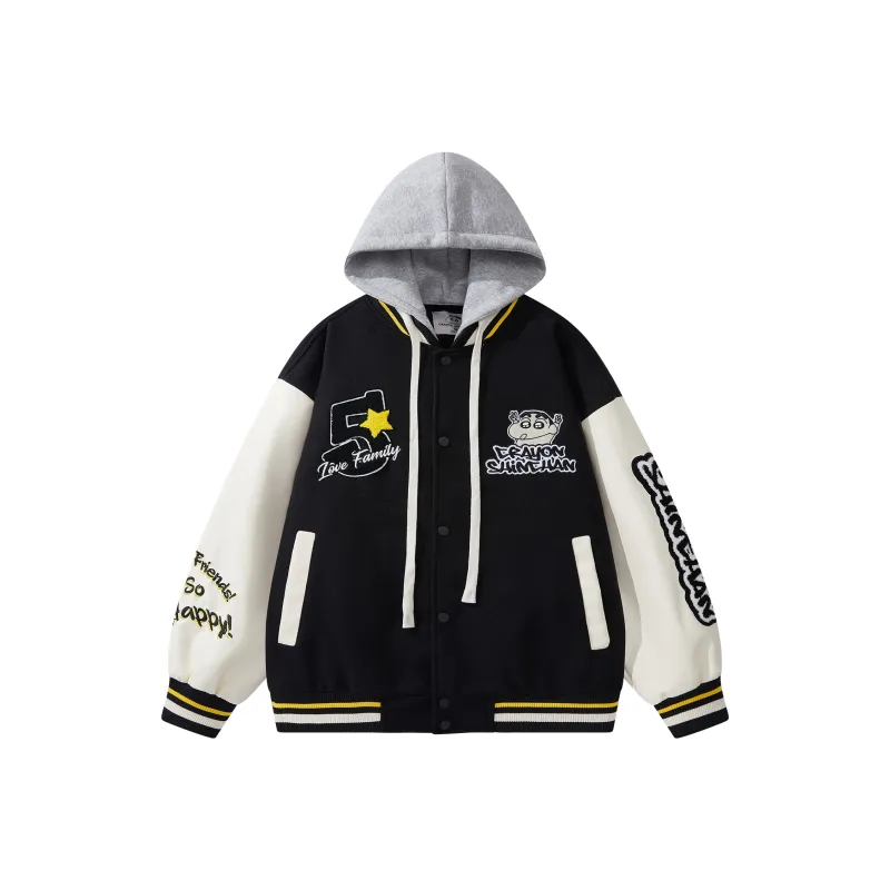 Crayon Shinchan Baseball Jacket Coat Unisex-26