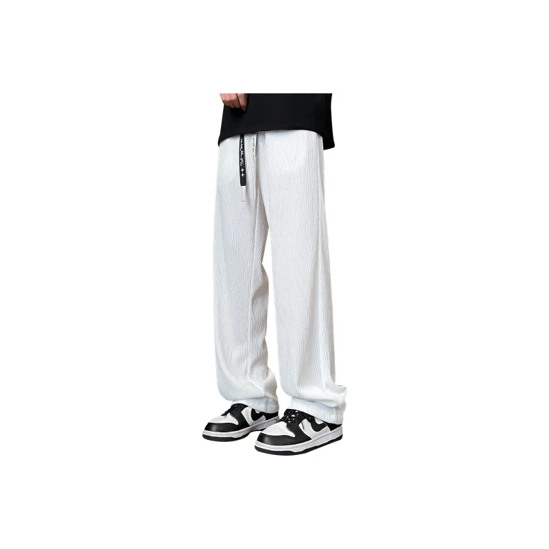 MARK WAFFLE Knitted Sweatpants Unisex-11