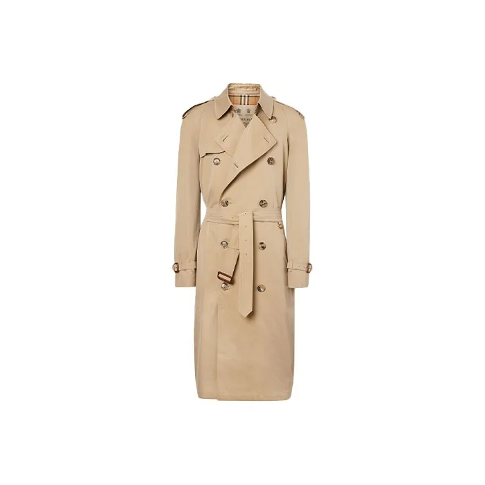 Burberry Trench Coat Men's Honey-0