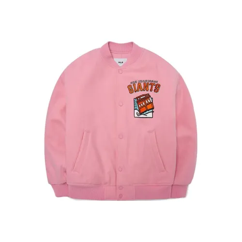 MLB San Francisco Giants Baseball Jacket Unisex Pink