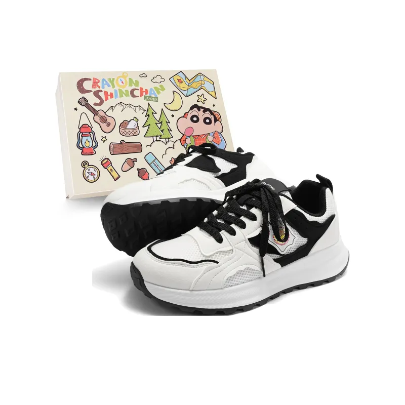 Crayon Shinchan Slip Resistant And Abrasion Resistant Coverage Support Low Top Running Shoes Unisex-6