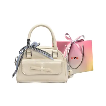Yalu PU Shoulder Bag, Crossbody Bag, Handbag Regular Women's Ecru/Red/Pink/Silver/Black