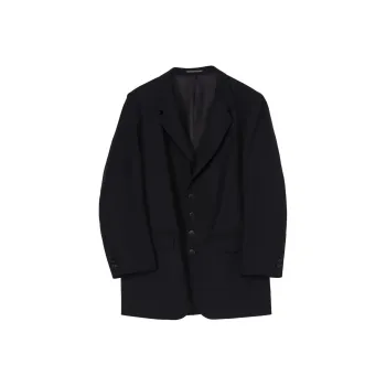 Yohji Yamamoto Hooded Wool Jacket