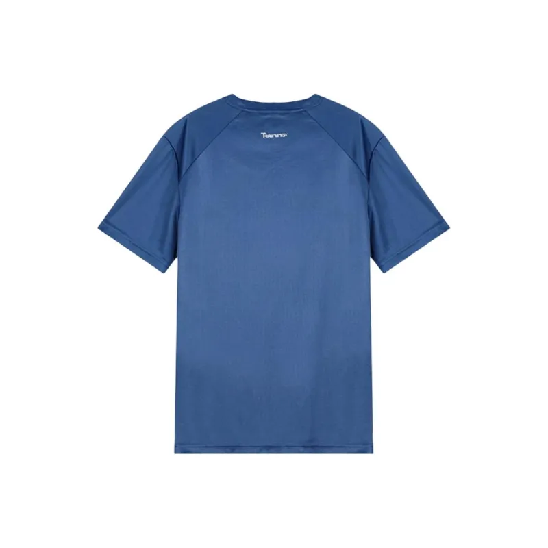 QIAODAN T Shirt Unisex Starship Blue-1