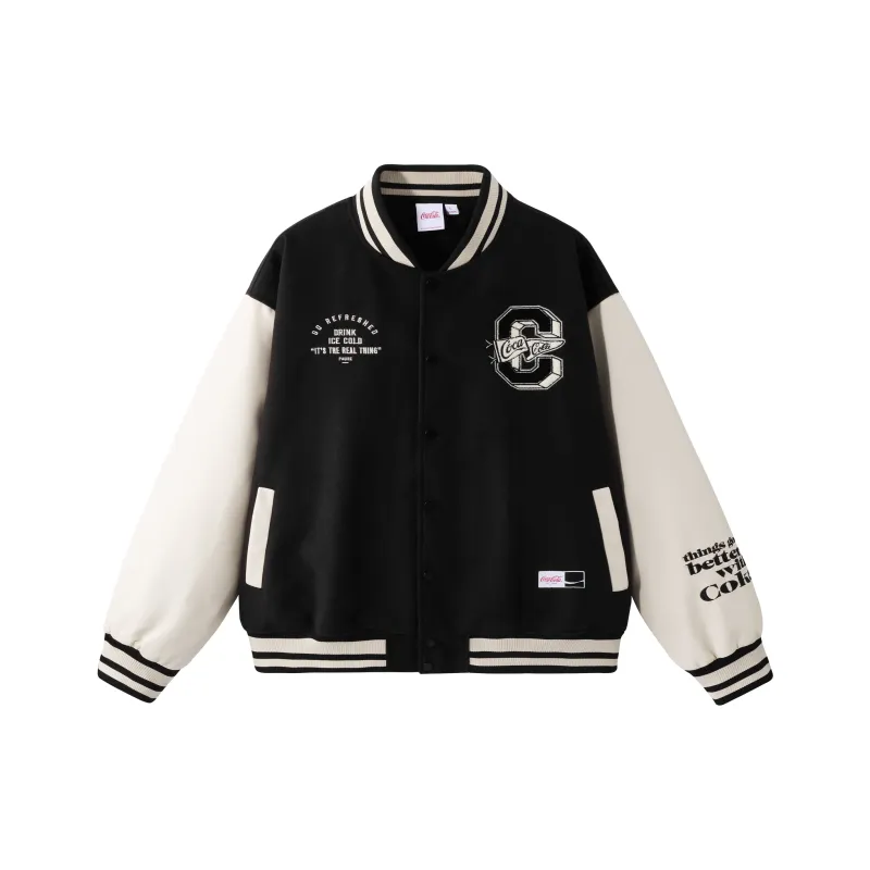 Coca Cola Baseball Jacket Unisex-0