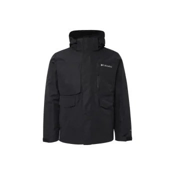 Columbia FW24 Water Resistant Windproof Wear Resistant Warm Heat Reflective Windbreaker Jacket Men's Black