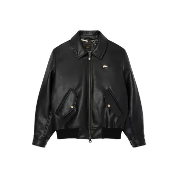 LACOSTE Maison Château Rouge Collaboration Jackets Unisex Black