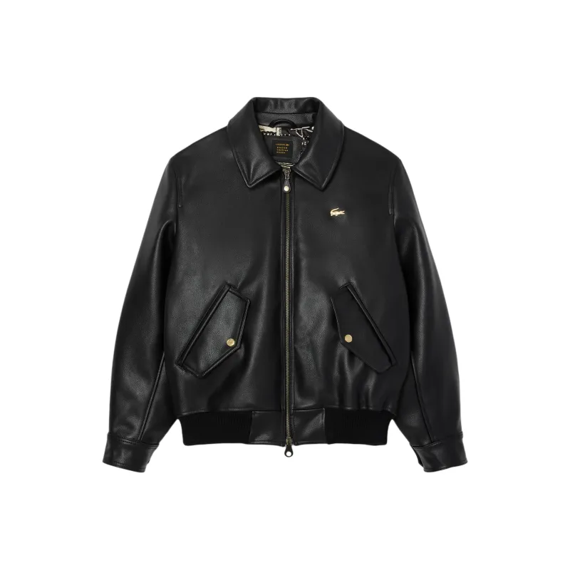LACOSTE Maison Château Rouge Collaboration Jackets Unisex Black-0
