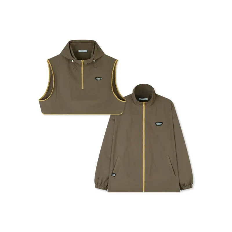 SAKUN Jacket Unisex Two Piece Set-7