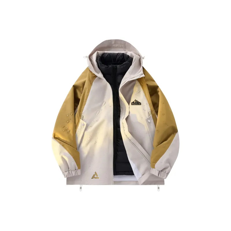 PAUL COSTELLOE Hiking Waterproof And Windproof To Keep Warm Windbreaker Jacket Unisex-4