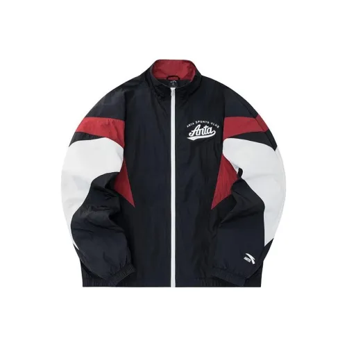 Anta Life Collection Baseball Jacket Unisex Basic Black