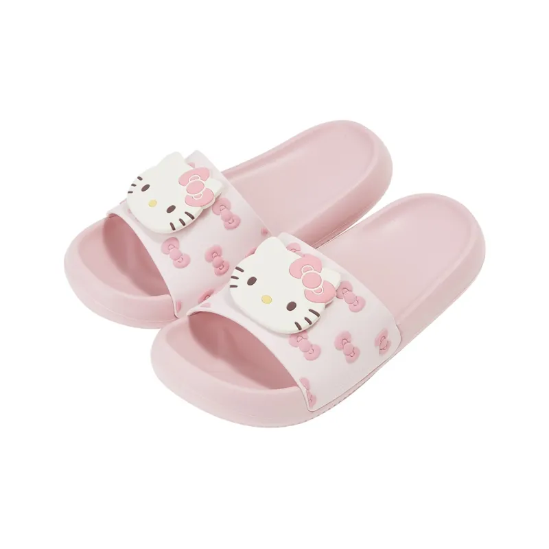 GUKOO x Hello Kitty/, Sanrio Series Slippers Peach Blossom Pink-0