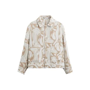 ZARA Jackets Men Beige