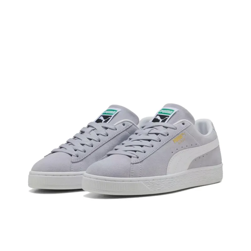 PUMA Suede Classic Anti Slip Wear Resistant Low Top Skateboard Shoes Women's Gray-2
