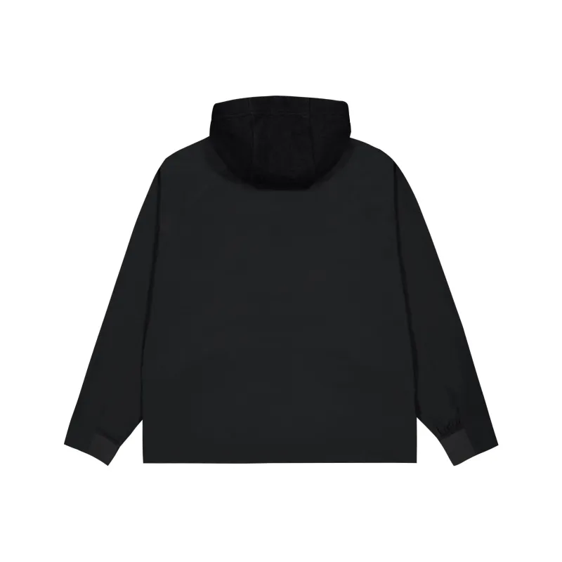 New Balance NB Grey Trench Coat Men's Two Piece Set Black-2