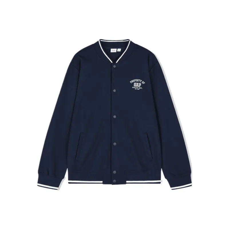 GAP Baseball Jacket Unisex Marine Blue-0