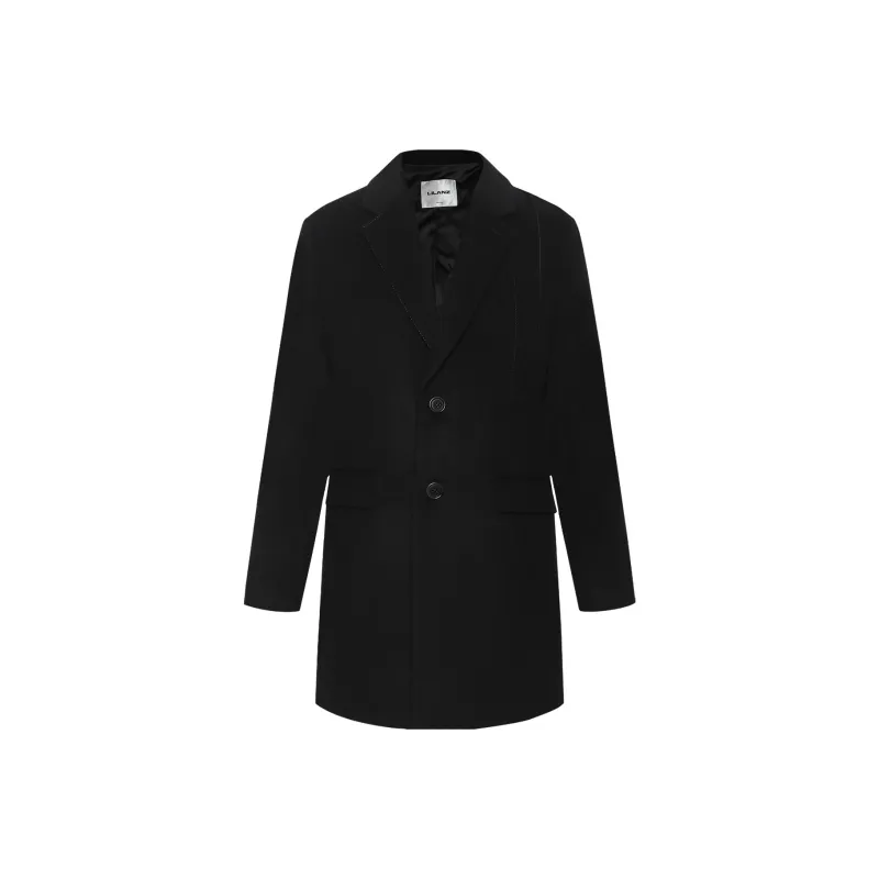 LESS IS MORE Coats Men Black 23DYR9331S-0